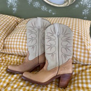 Frye Cowboy Boots with Heel